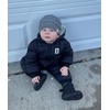 image:imageFunky Junque Toddler Winter Hat Ages 14 Soft Knit Beanie for Boys amp Girls Cozy Warm Kids Beanies for Cold WeatherHeather Gray