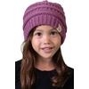 image:imageFunky Junque Toddler Winter Hat Ages 14 Soft Knit Beanie for Boys amp Girls Cozy Warm Kids Beanies for Cold WeatherLavender