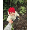 image:imageFunky Junque Toddler Winter Hat Ages 14 Soft Knit Beanie for Boys amp Girls Cozy Warm Kids Beanies for Cold WeatherRed