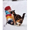 image:imageFunky Junque Toddler Winter Hat Ages 14 Soft Knit Beanie for Boys amp Girls Cozy Warm Kids Beanies for Cold WeatherRed