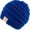 image:imageFunky Junque Toddler Winter Hat Ages 14 Soft Knit Beanie for Boys amp Girls Cozy Warm Kids Beanies for Cold WeatherRoyal Blue