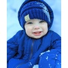 image:imageFunky Junque Toddler Winter Hat Ages 14 Soft Knit Beanie for Boys amp Girls Cozy Warm Kids Beanies for Cold WeatherRoyal Blue