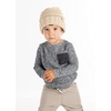 image:imageFunky Junque Toddler Winter Hats for Kids Ages 29 Chunky Cable Knit Slouchy Beanie Warm Ski Cap for Boys and GirlsBeige