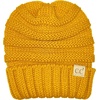image:imageFunky Junque Toddler Winter Hats for Kids Ages 29 Chunky Cable Knit Slouchy Beanie Warm Ski Cap for Boys and GirlsMustard