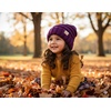 image:imageFunky Junque Toddler Winter Hats for Kids Ages 29 Chunky Cable Knit Slouchy Beanie Warm Ski Cap for Boys and GirlsPurple