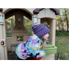image:imageFunky Junque Toddler Winter Hats for Kids Ages 29 Chunky Cable Knit Slouchy Beanie Warm Ski Cap for Boys and GirlsViolet