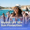 image:imageFunky Junque Wide Brim Panama Sun Hat Womens Packable Straw  Lightweight paper hat with adjustable drawstring for beach trips vacations summer getaways amp everyday wearRibbon Bow Trim  White