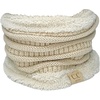 image:imageFunky Junque Winter Fleece Lined Neck Warmer Tube Scarf DoubleLayered Cold Weather Face Cover Gaiter Kids Boys Girls ToddlerBeige