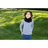 image:imageFunky Junque Winter Fleece Lined Neck Warmer Tube Scarf DoubleLayered Cold Weather Face Cover Gaiter Kids Boys Girls ToddlerBlack