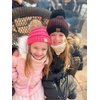image:imageFunky Junque Winter Fleece Lined Neck Warmer Tube Scarf DoubleLayered Cold Weather Face Cover Gaiter Kids Boys Girls ToddlerIndi Pink