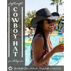 image:imageFunky Junque Womens Rhinestone Cowboy Hat  Lightweight Straw Cowboy Hat with Sun Protection Concerts Festivals and Western for WomenBlack