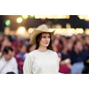 image:imageFunky Junque Womens Rhinestone Cowboy Hat  Lightweight Straw Cowboy Hat with Sun Protection Concerts Festivals and Western for WomenPearl  Rhinestone  Natural