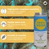 image:imageSlim Can Cooler  Tipsy by Noon  7 Pack  Insulated slim can cooler with funny designs for beach bachelorettes bridal showers pool parties amp girls weekendsDesignated Drunk  Olive