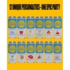 image:imageSlim Can Cooler  Tipsy by Noon  7 Pack  Insulated slim can cooler with funny designs for beach bachelorettes bridal showers pool parties amp girls weekendsTipsy by Noon  12 pk  Bach Party Set
