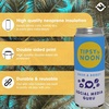 image:imageSlim Can Cooler  Tipsy by Noon  7 Pack  Insulated slim can cooler with funny designs for beach bachelorettes bridal showers pool parties amp girls weekendsSocial Media Guru  Navy
