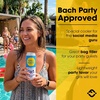 image:imageSlim Can Cooler  Tipsy by Noon  7 Pack  Insulated slim can cooler with funny designs for beach bachelorettes bridal showers pool parties amp girls weekendsSocial Media Guru  Navy