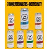 image:imageSlim Can Cooler  Tipsy by Noon  7 Pack  Insulated slim can cooler with funny designs for beach bachelorettes bridal showers pool parties amp girls weekendsAint No Laws  7 pk  Bach Party Set
