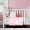 image:imageSoft Baby Blanket  Tie Dye  Dark GreyLight Grey  Soft baby blanket with large 30x35 inch size for snuggling sleeping crib naps strollers amp shower giftsTie Dye  Pale PinkWhite