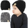 2 Pack - Black & 4 Tone Mix (Grey  Black  Beige  French Beige)