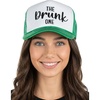 The Drunk One - Kelly Green/White