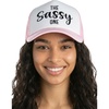 The Sassy One - Light Pink/White