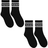 image:imageFunky Junque Bride Squad Crew Socks Bridal Party Bachelorette Squad Set  Cotton crewlength socks with white bride lettering for bachelorette parties bridal showers weddings amp squad keepsakes2 Pack  Squad Black