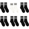 image:imageFunky Junque Bride Squad Crew Socks Bridal Party Bachelorette Squad Set  Cotton crewlength socks with white bride lettering for bachelorette parties bridal showers weddings amp squad keepsakes6 Pack  1 Bride  5 Squad