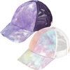 2 Pack: Tie Dye Purple & Tie Dye Cotton Candy
