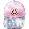 Smiley Face - Tie Dye Baby Pink/Pink