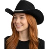 Black (Felt W/ Rhinestone String)