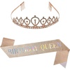 Sash (Birthday Queen - Rose Gold) & Tiara (Rose Gold)