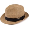 Brown/Natural Mix W/ Black Band