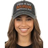 image:imageFunky Junque This is My Drinking Mesh Trucker Hat  Lightweight Cotton Cap with Sun Protection Golf Beach and Casual Casual Caps for WomenThis is My Drinking Hat  Bourbon