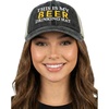 image:imageFunky Junque This is My Drinking Mesh Trucker Hat  Lightweight Cotton Cap with Sun Protection Golf Beach and Casual Casual Caps for WomenThis is My Drinking Hat  Beer