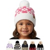 Candy Pink - Daisy W/ Faux Fur Pom