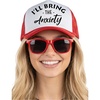 Anxiety - Hat & Sunglasses Set (Red)