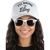 Bling - Hat & Sunglasses Set (White)