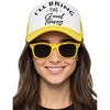 Good Times - Hat & Sunglasses Set (Yellow)