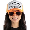 Margaritas - Hat & Sunglasses Set (Neon Orange)
