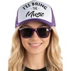 Music - Hat & Sunglasses Set (Dark Purple)