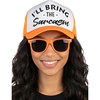 image:imageFunky Junque Trucker Hat amp Sunglasses Set for Women  Bachelorette Party Favors Girls Trip Bridesmaid GiftsSarcasm  Hat  Sunglasses Set Neon Orange