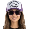 Vodka - Hat & Sunglasses Set (Dark Purple)