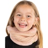 image:imageFunky Junque Winter Fleece Lined Neck Warmer Tube Scarf DoubleLayered Cold Weather Face Cover Gaiter Kids Boys Girls ToddlerIndi Pink
