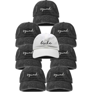 image:imageFunky Junque 8 Pack Bridal Dad Hats  1 Bride 7 Squad