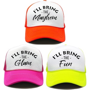 image:imageFunky Junque Adult Funny Trucker Hats Bachelorette Girls Trip  Breathable Mesh Panel 100 Polyester Adjustable Snapback Girls Weekend and Bach Party Adult Humor For Bride and Crew 3  Wacky Pack