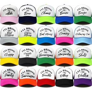 image:imageFunky Junque Adult Funny Trucker Hats Bachelorette Girls Trip  Breathable Mesh Panel 100 Polyester Adjustable Snapback Girls Weekend and Bach Party Adult Humor For Bride and Crew20  Good Times Deluxe Pack