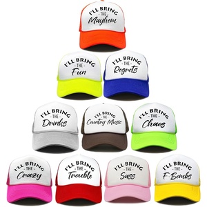 image:imageFunky Junque Adult Funny Trucker Hats Bachelorette Girls Trip  Breathable Mesh Panel 100 Polyester Adjustable Snapback Girls Weekend and Bach Party Adult Humor For Bride and Crew10  Havoc Pack