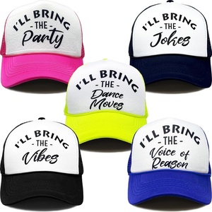 image:imageFunky Junque Adult Funny Trucker Hats Bachelorette Girls Trip  Breathable Mesh Panel 100 Polyester Adjustable Snapback Girls Weekend and Bach Party Adult Humor For Bride and Crew 5  Lets Dance Pack