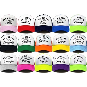 image:imageFunky Junque Adult Funny Trucker Hats Bachelorette Girls Trip  Breathable Mesh Panel 100 Polyester Adjustable Snapback Girls Weekend and Bach Party Adult Humor For Bride and Crew15  Drama Pack