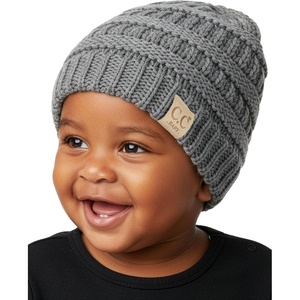 image:imageFunky Junque Baby Winter Hat  Cute Newborn Hats Cozy Warm Infant Beanie Soft Knit Stocking Stuffer for Babies 012 MonthsHeather Grey